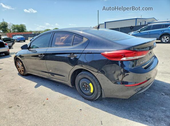 5NPD84LF1HH054035 2017 HYUNDAI ELANTRA Black Trasero derecho