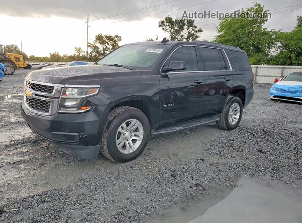 1GNSKBKC9KR289715 2019 CHEVROLET TAHOE Black Tył lewy
