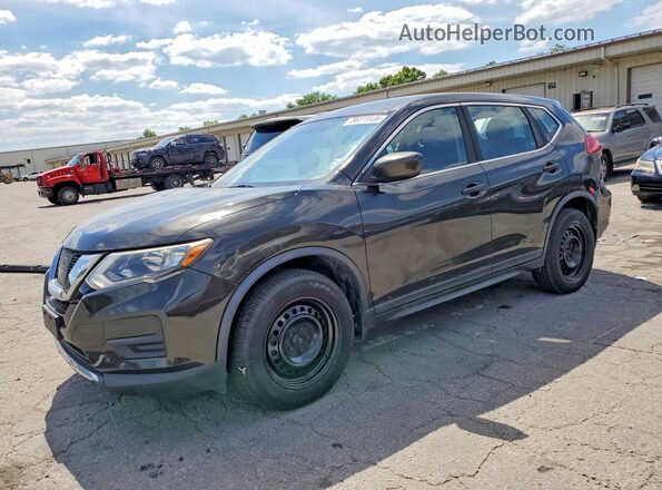 KNMAT2MV6HP571427 2017 NISSAN ROGUE Green Trasero izquierdo