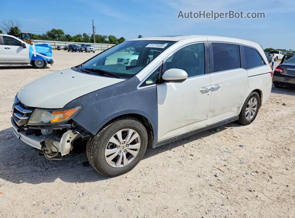 5FNRL5H69GB066126 2016 HONDA ODYSSEY White Rear left