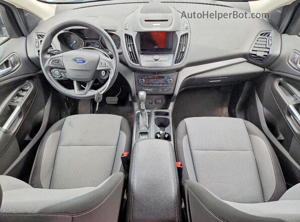 1FMCU9GD9HUE67433 2017 FORD ESCAPE Gray ხელსაწყოთა პანელის ხედი