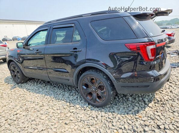 1FM5K8GT9KGB27852 2019 FORD EXPLORER Black Հետևի աջ