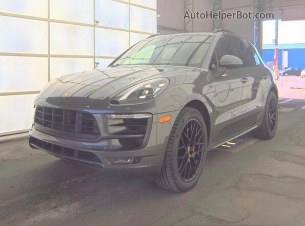 WP1AG2A59JLB62312 2018 PORSCHE MACAN Серый Задняя левая четверть