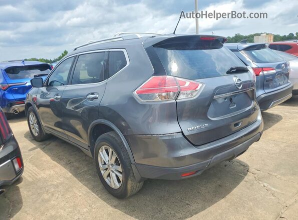 KNMAT2MT7GP725138 2016 NISSAN ROGUE Black უკანა მარჯვენა