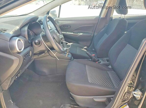 3N1CN8DVXPL832173 2023 NISSAN VERSA Black წინა პანელის ხედი