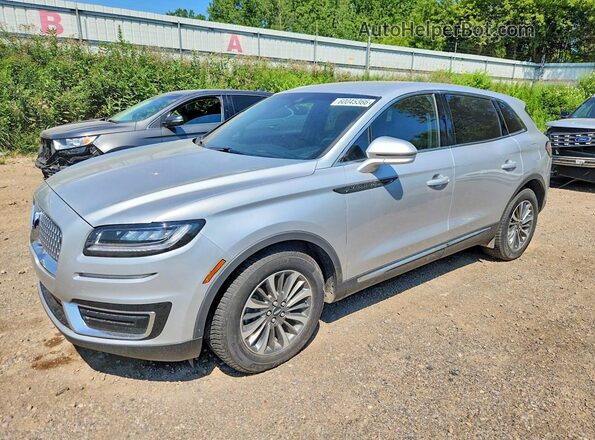2LMPJ8K92KBL31007 2019 LINCOLN NAUTILUS Silver უკანა მარცხენა