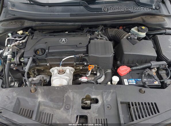 19UDE2F30HA006291 2017 ACURA ILX Black Вид ззаду