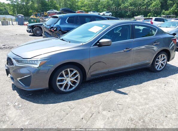 19UDE2F30KA012423 2019 ACURA ILX Gray წინა მარცხენა ხედი სამი მეოთხედიდან