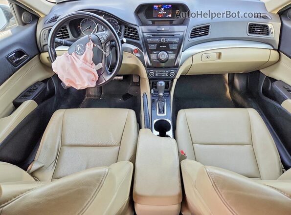 19UDE2F31GA004869 2016 ACURA ILX White Вид панелі приладів
