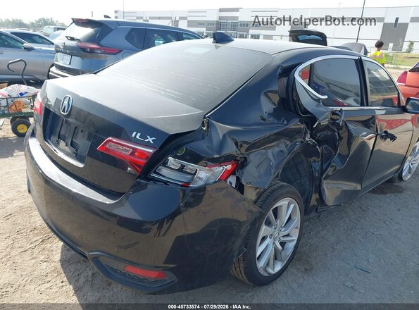 19UDE2F32GA020627 2016 ACURA ILX Black Widok wnętrza z przodu