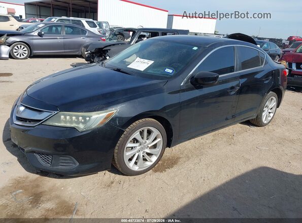 19UDE2F32GA020627 2016 ACURA ILX Black Przód lewy