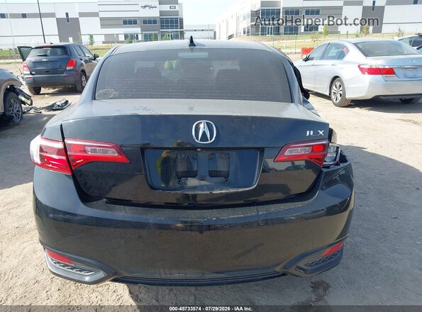 19UDE2F32GA020627 2016 ACURA ILX Black Widok wnętrza 360 stopni