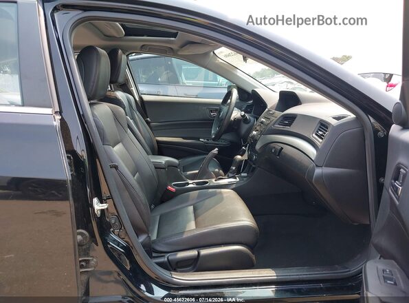 19UDE2F32HA015168 2017 ACURA ILX Black წინა სალონის ხედი