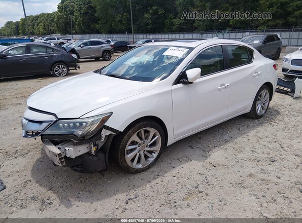 19UDE2F33GA017655 2016 ACURA ILX Белый Передняя левая четверть