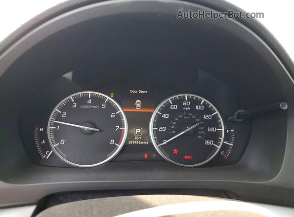 19UDE2F33KA008186 2019 ACURA ILX Gray Widok zestawu wskaźników
