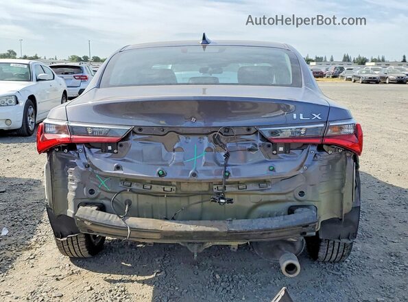 19UDE2F33KA008186 2019 ACURA ILX Gray Widok z tyłu