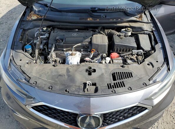 19UDE2F33KA008186 2019 ACURA ILX Gray Widok wnętrza z tyłu