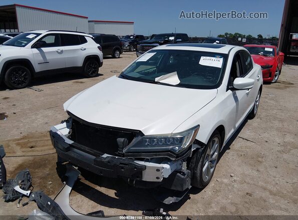 19UDE2F34HA013955 2017 ACURA ILX White წინა მარცხენა ხედი სამი მეოთხედიდან