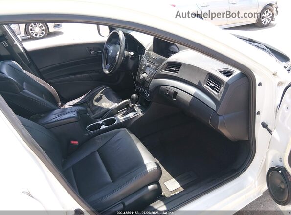 19UDE2F34HA013955 2017 ACURA ILX White წინა სალონის ხედი