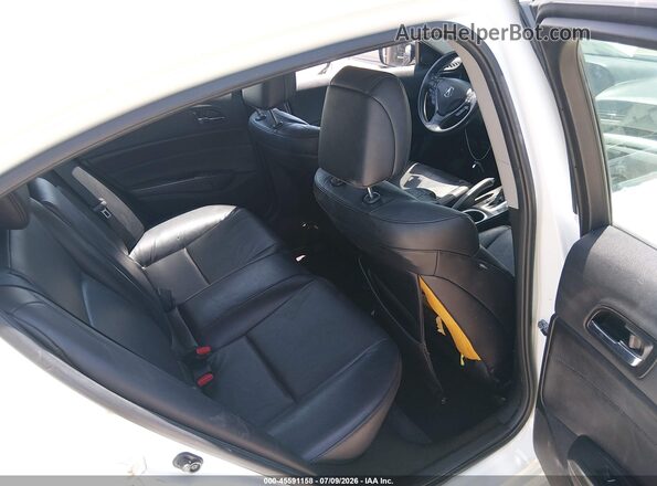 19UDE2F34HA013955 2017 ACURA ILX White VIN კოდის სტიკერის ხედი