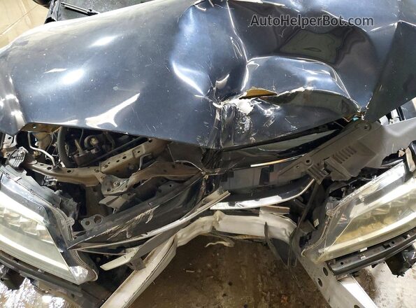 19UDE2F35GA007080 2016 ACURA ILX Black უკანა სალონის ხედი