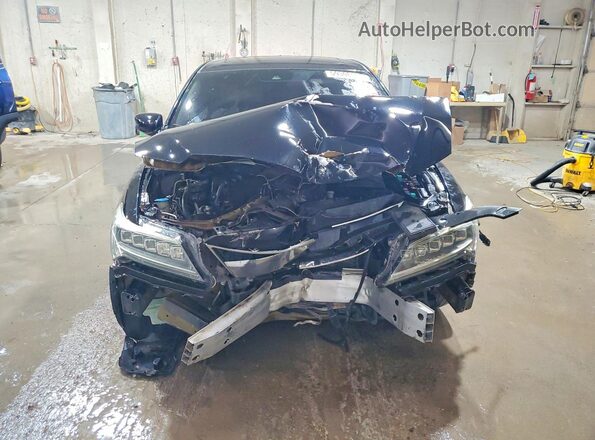 19UDE2F35GA007080 2016 ACURA ILX Black წინა ხედი