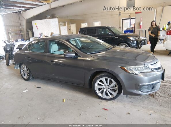 19UDE2F35JA006504 2018 ACURA ILX Gray Vista interior de 360 grados