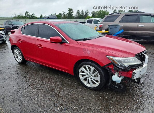 19UDE2F35JA007989 2018 ACURA ILX Красный Передняя правая четверть