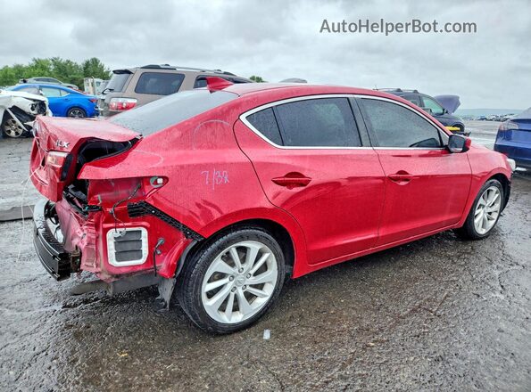 19UDE2F35JA007989 2018 ACURA ILX Красный Задняя правая четверть