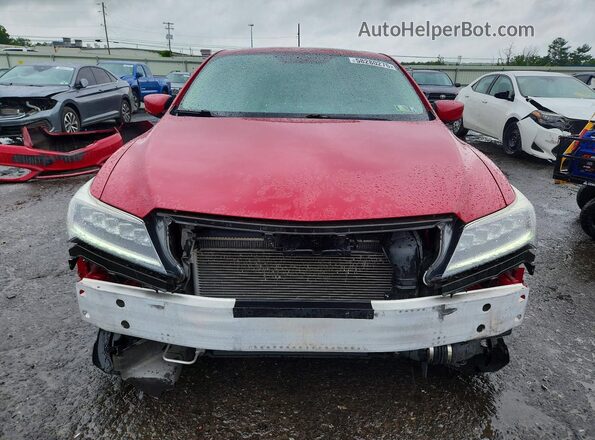 19UDE2F35JA007989 2018 ACURA ILX Красный Вид спереди