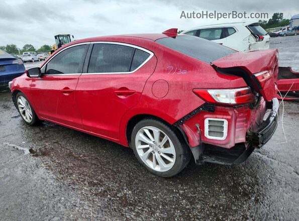 19UDE2F35JA007989 2018 ACURA ILX Красный Задняя левая четверть