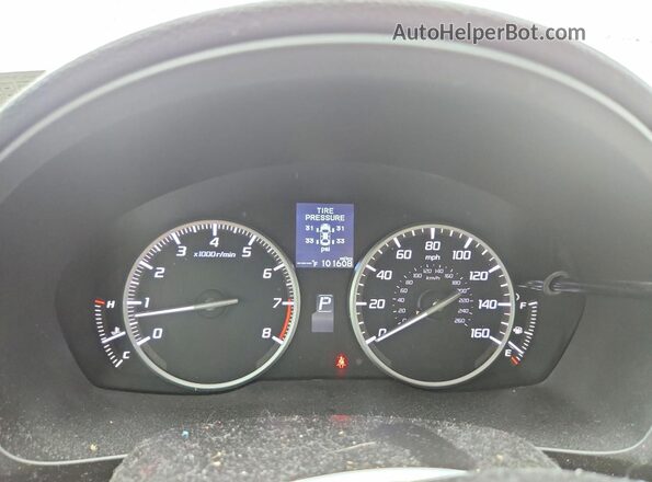 19UDE2F35JA007989 2018 ACURA ILX Красный Вид щитка приборов
