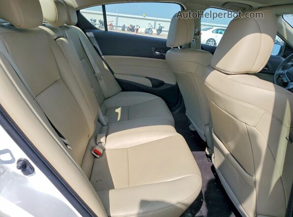 19UDE2F36GA019559 2016 ACURA ILX White უკანა სავარძლების ხედი