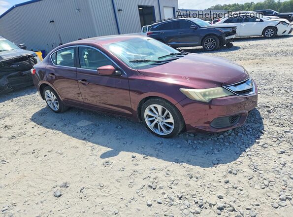 19UDE2F36GA020288 2016 ACURA ILX Burgundy Delantero derecho