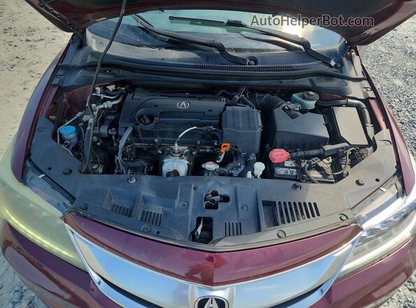 19UDE2F36GA020288 2016 ACURA ILX Burgundy Vista interior trasera