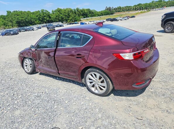 19UDE2F36GA020288 2016 ACURA ILX Burgundy Trasero izquierdo