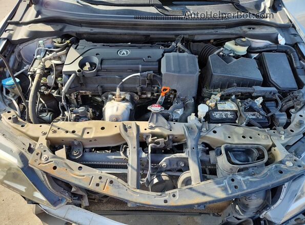 19UDE2F37HA011374 2017 ACURA ILX Silver Սալոնի հետևի տեսք