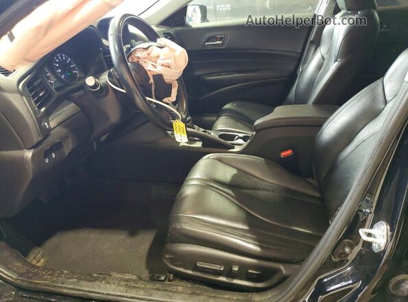 19UDE2F38MA007747 2021 ACURA ILX Черный Вид салона спереди