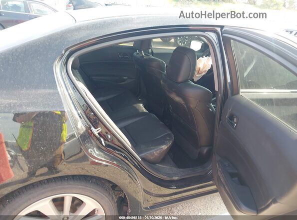 19UDE2F39GA024173 2016 ACURA ILX Black VIN კოდის სტიკერის ხედი