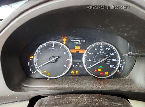 19UDE2F39KA009116 2019 ACURA ILX White Vista del cuadro de instrumentos
