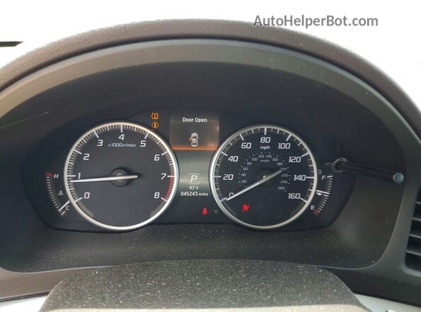 19UDE2F3XLA010650 2020 ACURA ILX Black Widok zestawu wskaźników