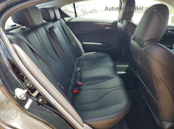 19UDE2F3XLA010650 2020 ACURA ILX Black Widok tylnych siedzeń