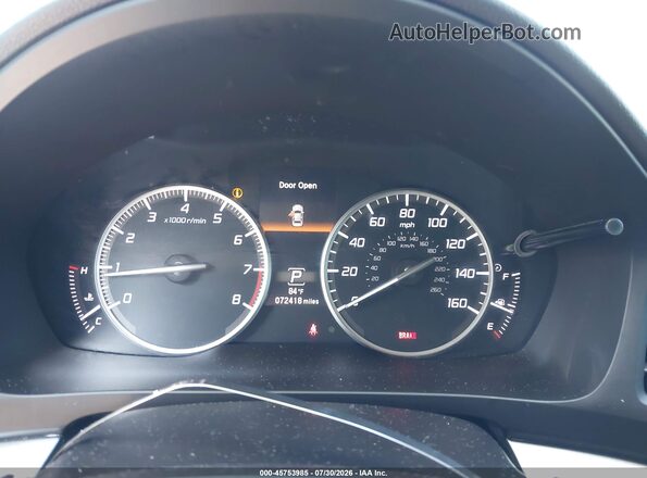 19UDE2F3XNA003751 2022 ACURA ILX Белый Вид задних сидений