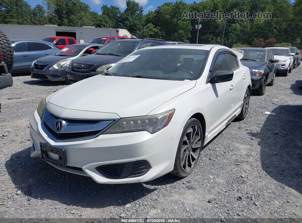 19UDE2F43JA000693 2018 ACURA ILX White Առջևի ձախ երեք քառորդ տեսարան
