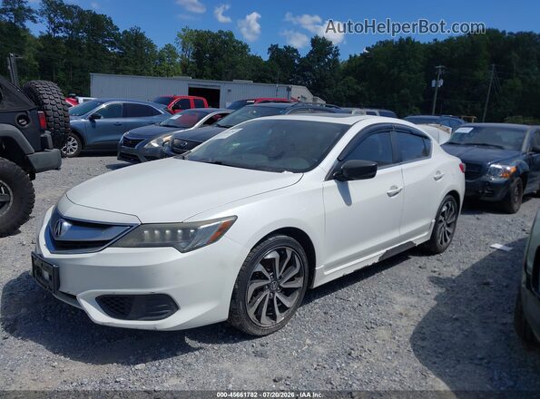 19UDE2F43JA000693 2018 ACURA ILX White Սալոնի 360 աստիճան տեսք