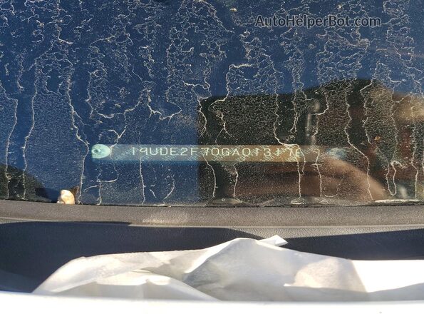19UDE2F70GA013176 2016 ACURA CL Белый Вид подкапотного пространства
