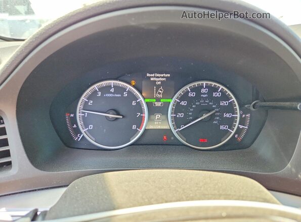 19UDE2F70LA006237 2020 ACURA ILX White Widok zestawu wskaźników