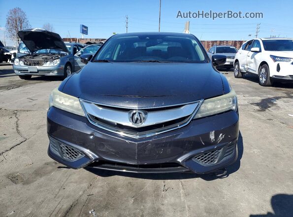 19UDE2F71GA004549 2016 ACURA ILX Black წინა ხედი