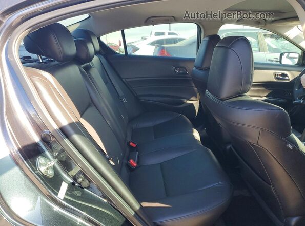 19UDE2F71GA004549 2016 ACURA ILX Black უკანა სავარძლების ხედი