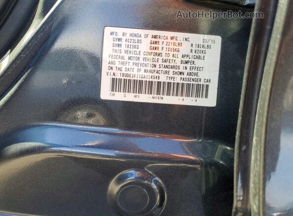 19UDE2F71GA004549 2016 ACURA ILX Black ძრავის განყოფილების ხედი